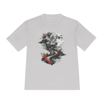 Unisex Moisture Wicking Tee - Beautiful Road Going up to Space T-shirt