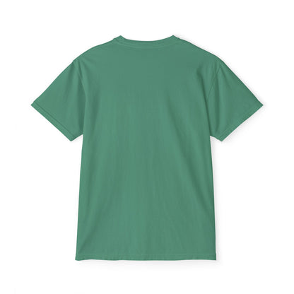 Cute 3D Cats in Pocket T-Shirt - Unisex Garment-Dyed Pocket Tee