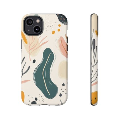 Phone Case with Abstract Art design - iPhone, Samsung, and Google case