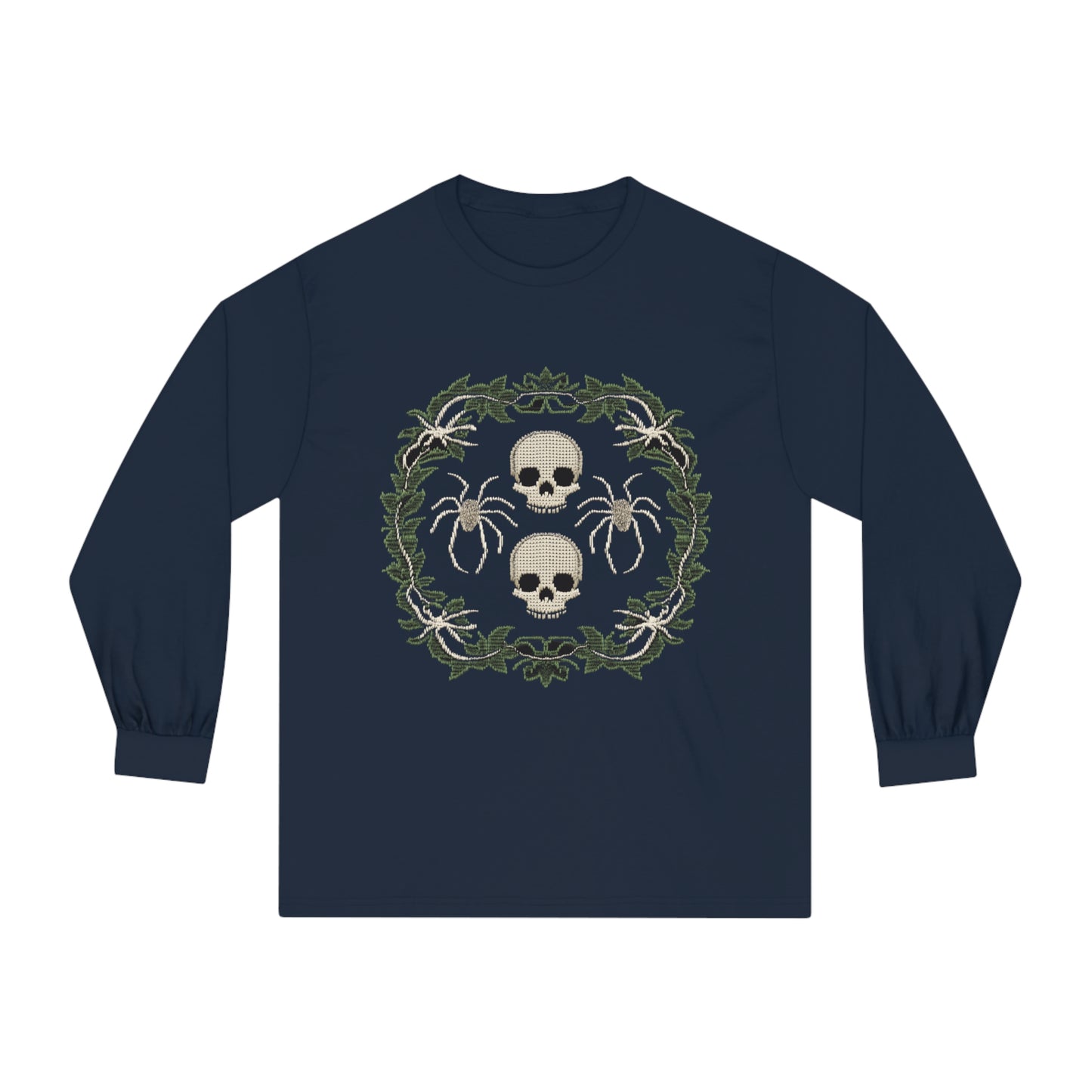 Halloween Unisex Classic Long Sleeve T-Shirt - Spooky Long Sleeve Tee