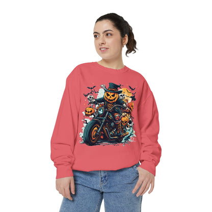 Cool & Spooky Unisex Garment-Dyed Sweatshirt