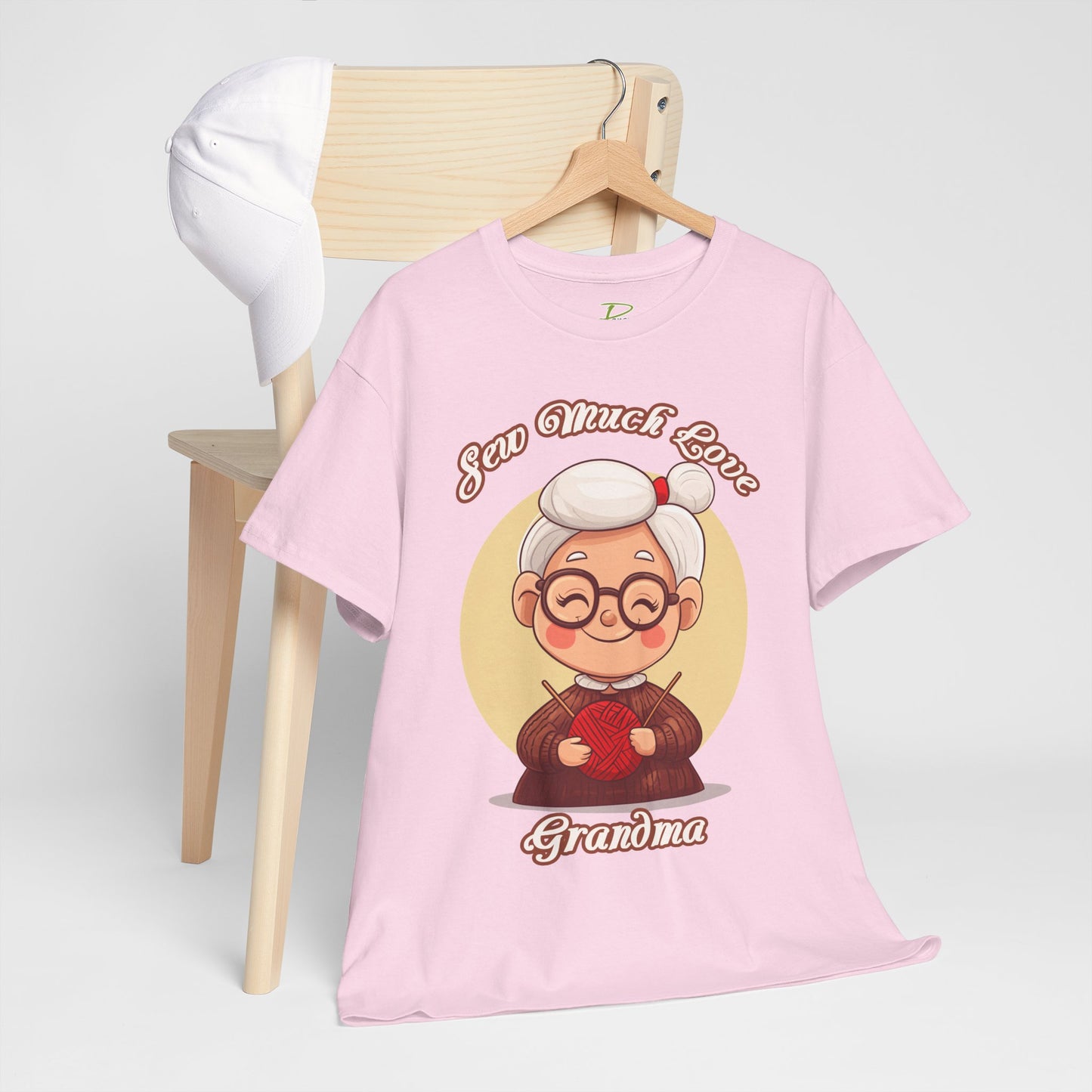 Sew Much Love Grandma Unisex Heavy Cotton Tee