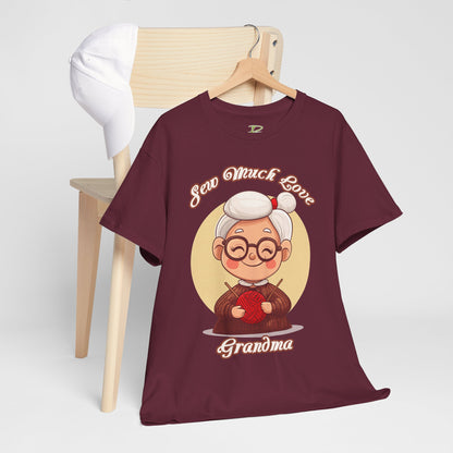 Sew Much Love Grandma Unisex Heavy Cotton Tee