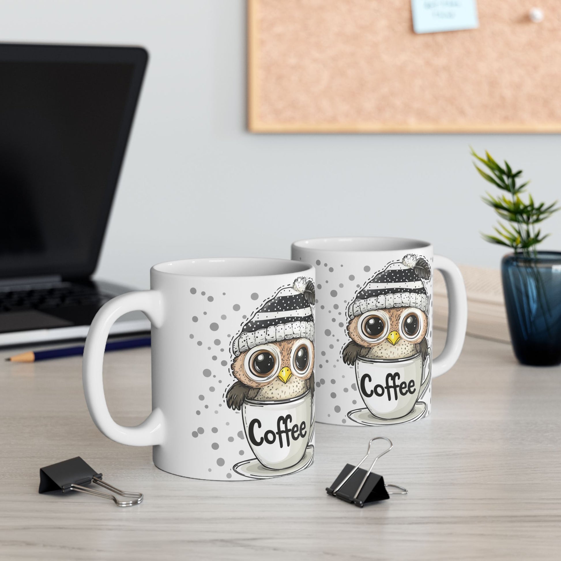 Stylish owl ceramic mugs for tea lovers