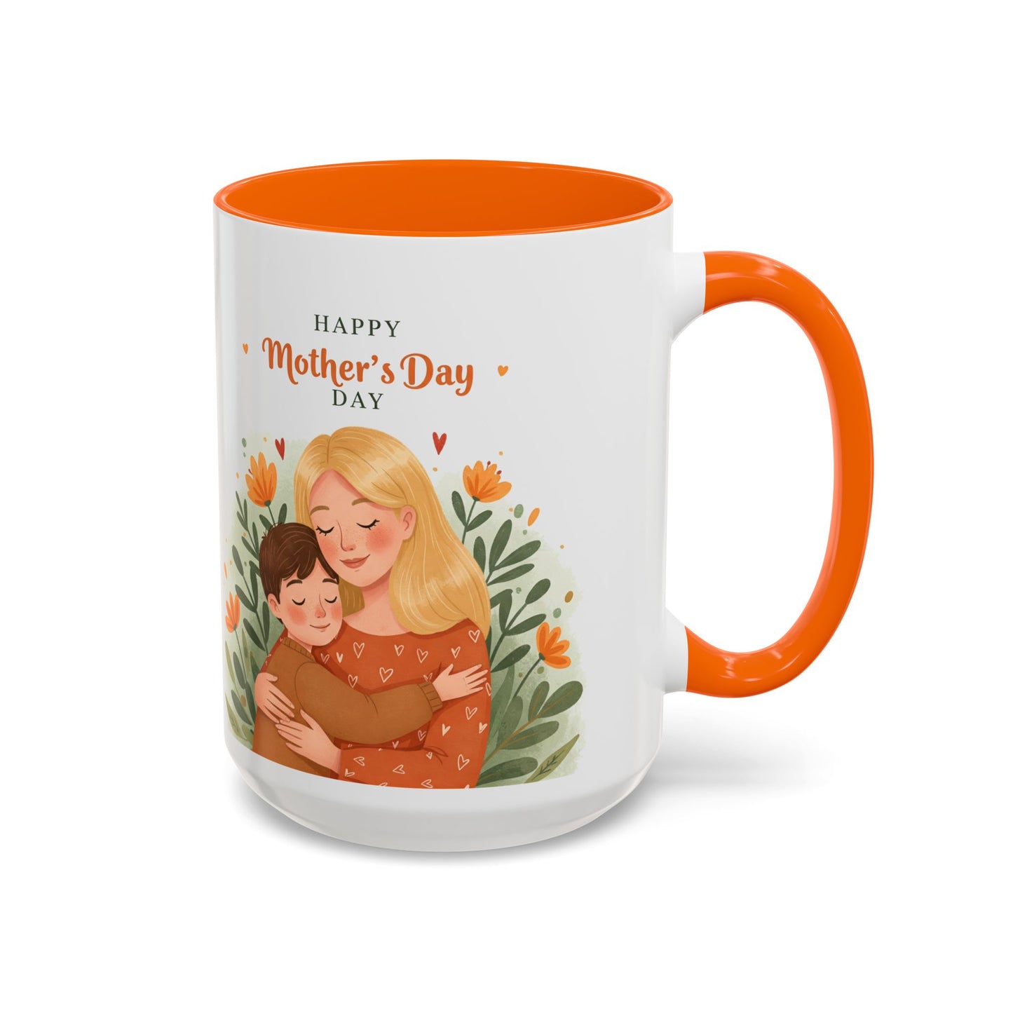 Happy Mother's Day Accent Coffee Mug - 11/15oz Gift for Moms