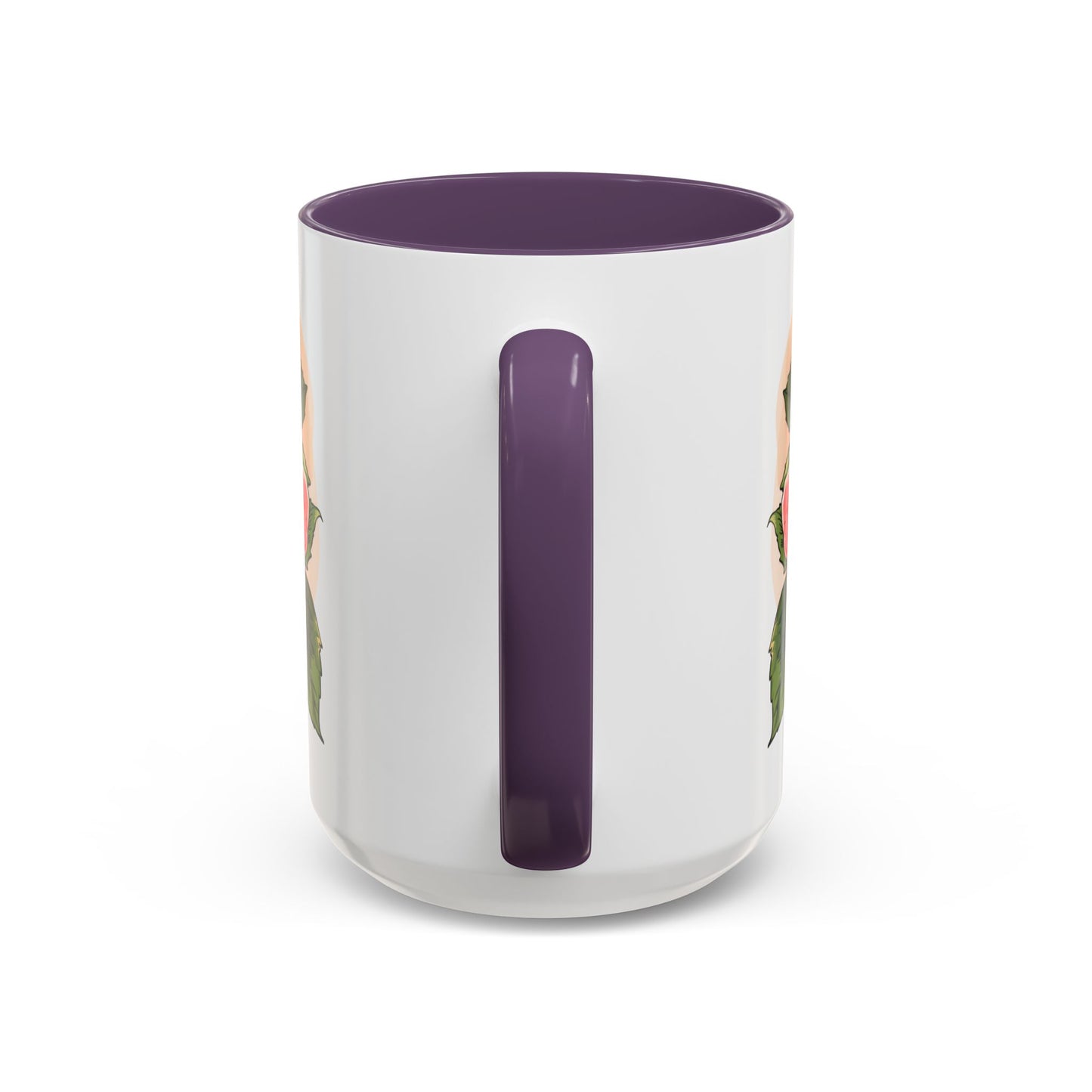 Elegant Floral Accent Coffee Mug - Perfect Gift for Garden Lovers
