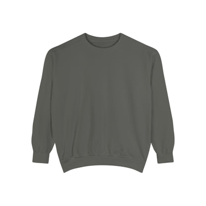 Butterfly Design Unisex Garment-Dyed Sweatshirt - Butterfly Sweatshirt