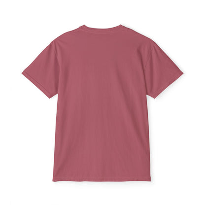 Cute 3D Cats in Pocket T-Shirt - Unisex Garment-Dyed Pocket Tee