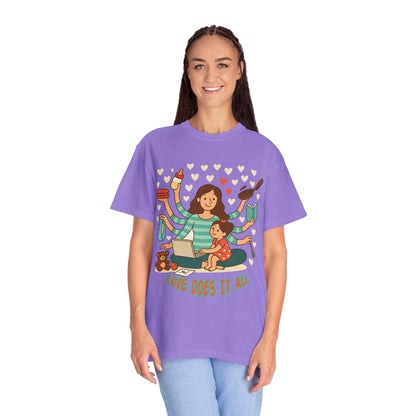 Love Does It All Garment-Dyed T-shirt - Perfect Gift for Moms