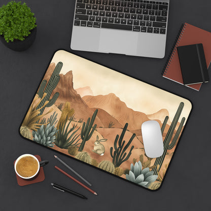Desert Landscape Mousepad 12” × 18”