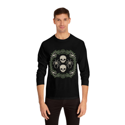 Halloween Unisex Classic Long Sleeve T-Shirt - Spooky Long Sleeve Tee