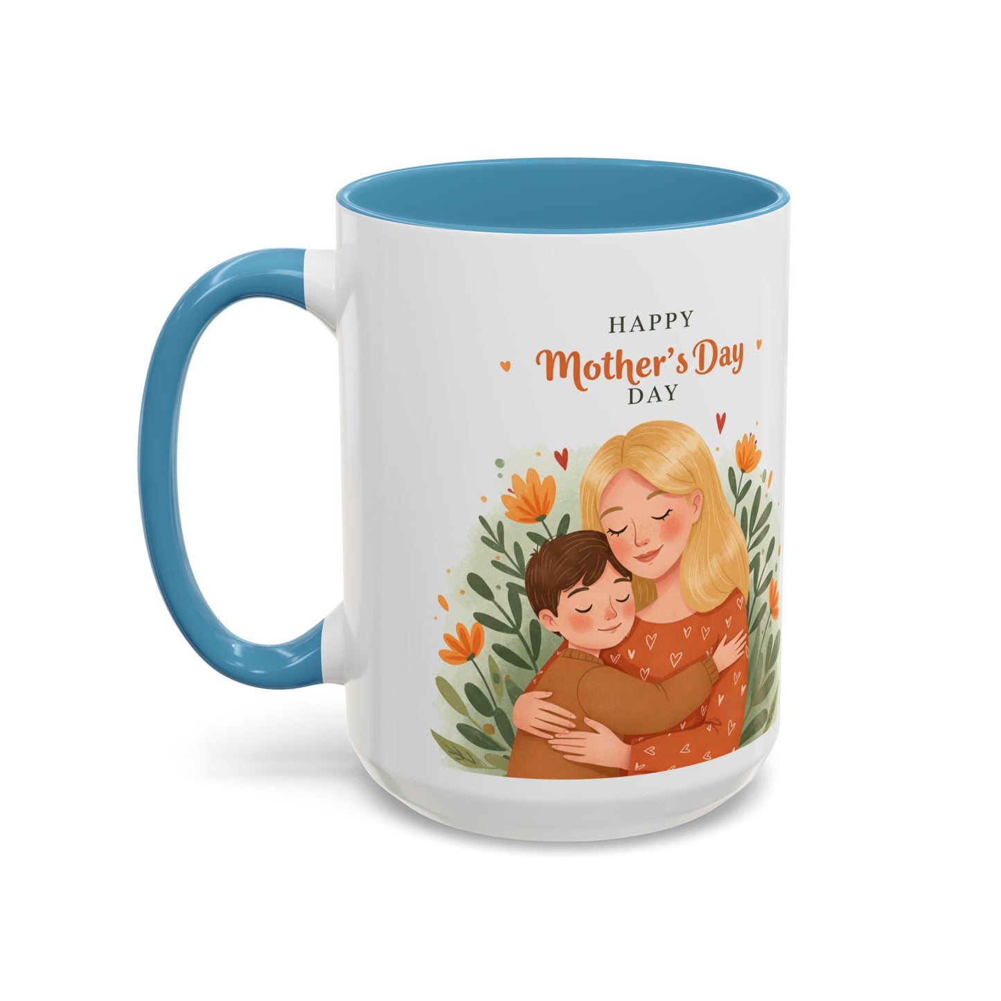 Happy Mother's Day Accent Coffee Mug - 11/15oz Gift for Moms
