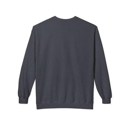 Unisex Midweight Soft style Fleece Crewneck Sweatshirt - Majestic Lion Design Sweatshirt