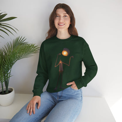 Victory Lamp Crewneck Sweatshirt - Unisex Heavy Blend™ Crewneck Sweatshirt