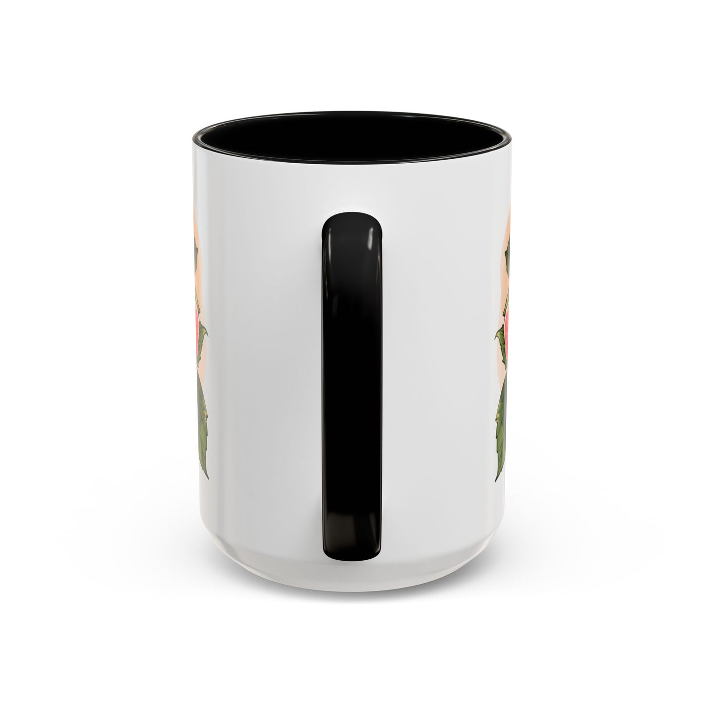 Elegant Floral Accent Coffee Mug - Perfect Gift for Garden Lovers