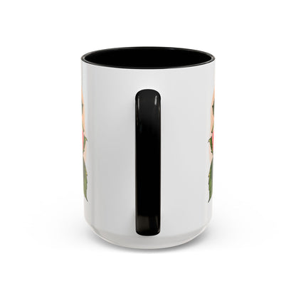 Elegant Floral Accent Coffee Mug - Perfect Gift for Garden Lovers
