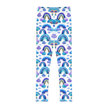 Rainbow Radiance: Youth Full-Length Leggings