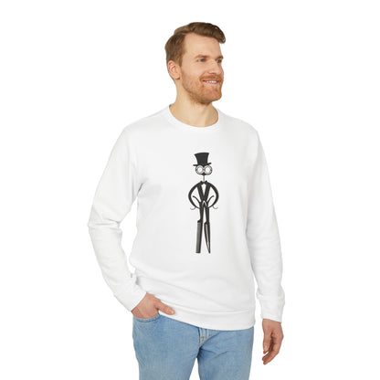 Adidas Unisex Fleece Crewneck Sweatshirt – Barber Art Edition Sweatshirt