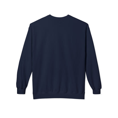 Unisex Midweight Soft style Fleece Crewneck Sweatshirt - Majestic Lion Design Sweatshirt