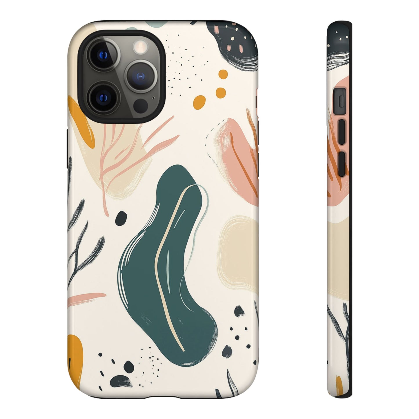 Phone Case with Abstract Art design - iPhone, Samsung, and Google case