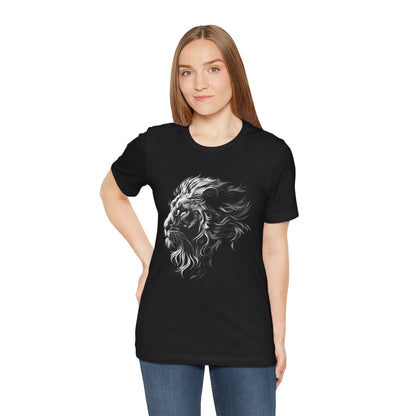 Regal Silver 3D Lion  T-Shirt