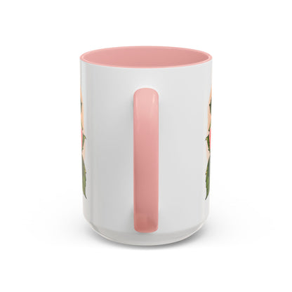 Elegant Floral Accent Coffee Mug - Perfect Gift for Garden Lovers