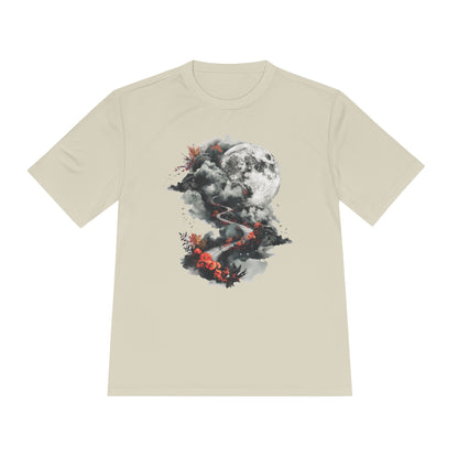 Unisex Moisture Wicking Tee - Beautiful Road Going up to Space T-shirt