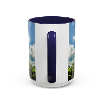 Accent Butterfly Coffee Mug, (11oz, 15oz) - Ceramic Mug