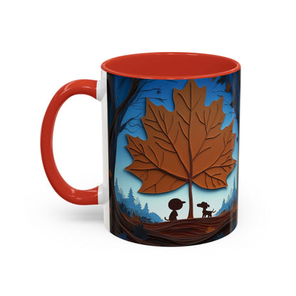 Autumn Leaf Ceramic Mug (11oz, 15oz)