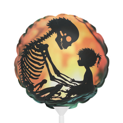 Balloon (Round shaped), 6" -  Elf and Skeleton Balloon