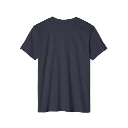 Victory Lamp Unisex Recycled Organic T-Shirt - Eco-Friendly Tee - Grow Through What You Go Through text design