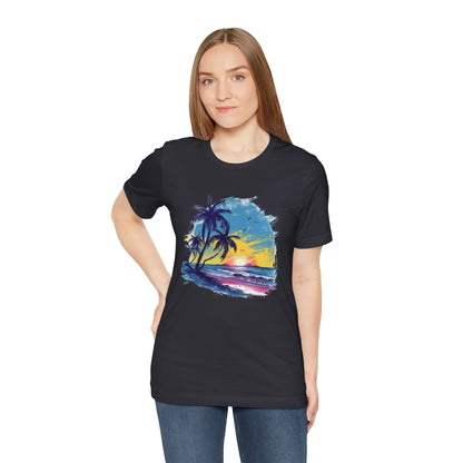 Island Beach Dreams T-shirt - Lightweight Fabric Tee