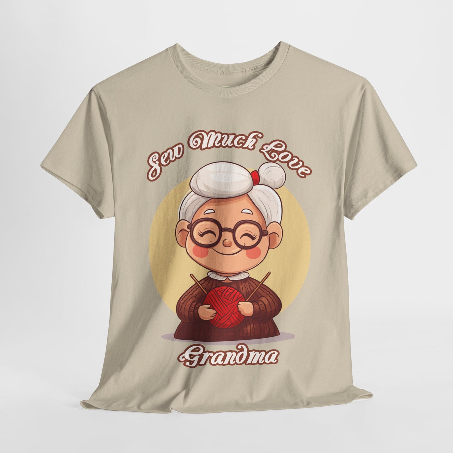 Sew Much Love Grandma Unisex Heavy Cotton Tee