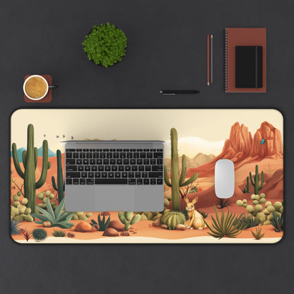 Desert Landscape Mousepad  31" × 15.5"