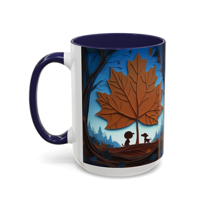 Autumn Leaf Ceramic Mug (11oz, 15oz)