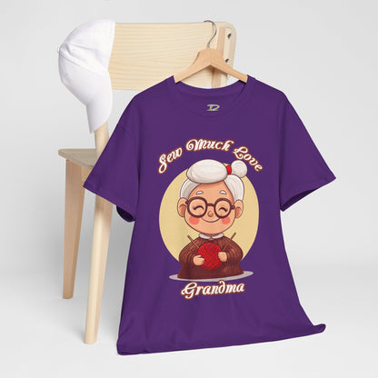 Sew Much Love Grandma Unisex Heavy Cotton Tee