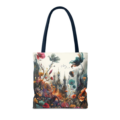 Nature and Castle Tote Bag