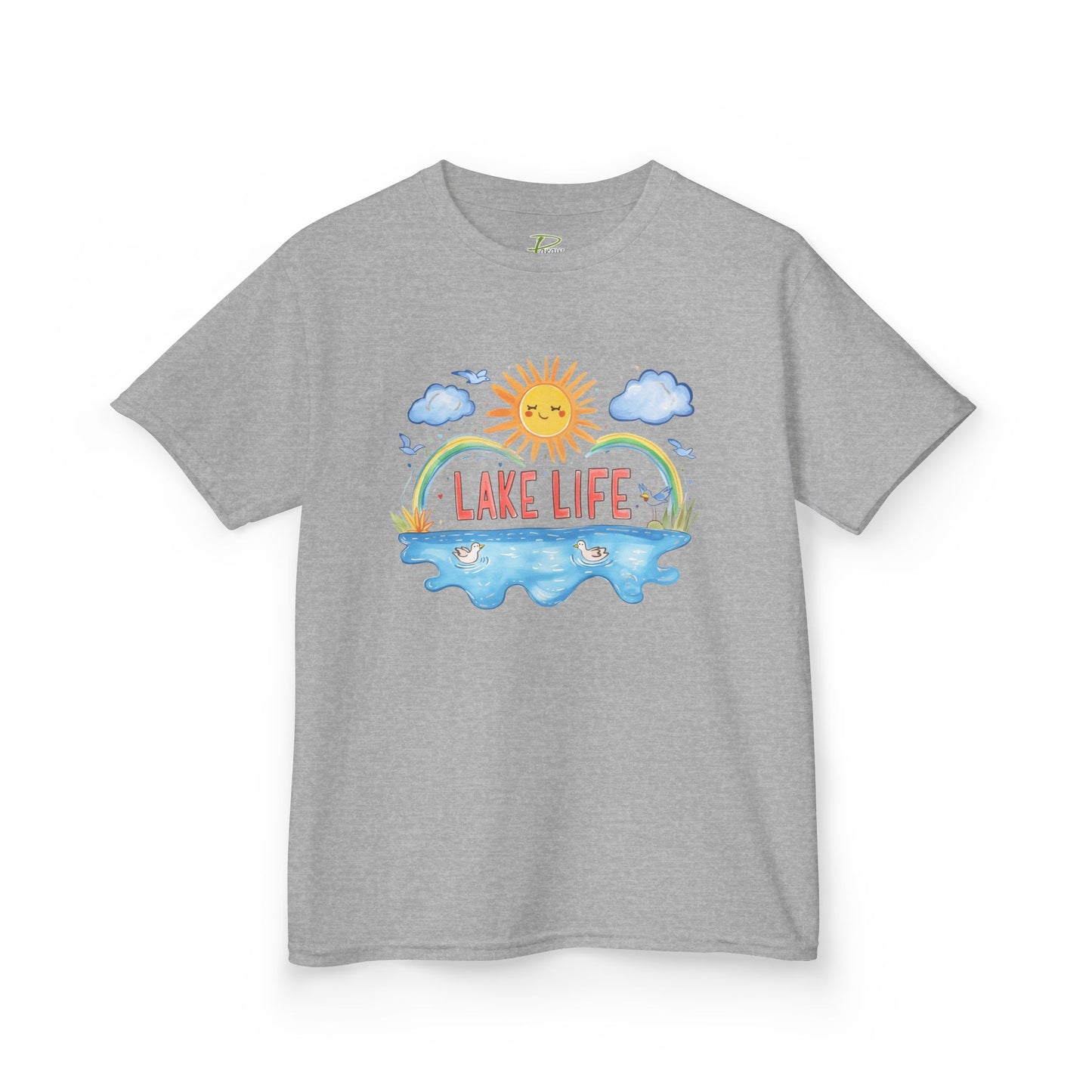 Kids Lake Life Tee - Fun and Playful Summer Shirt for Outdoor Adventures
