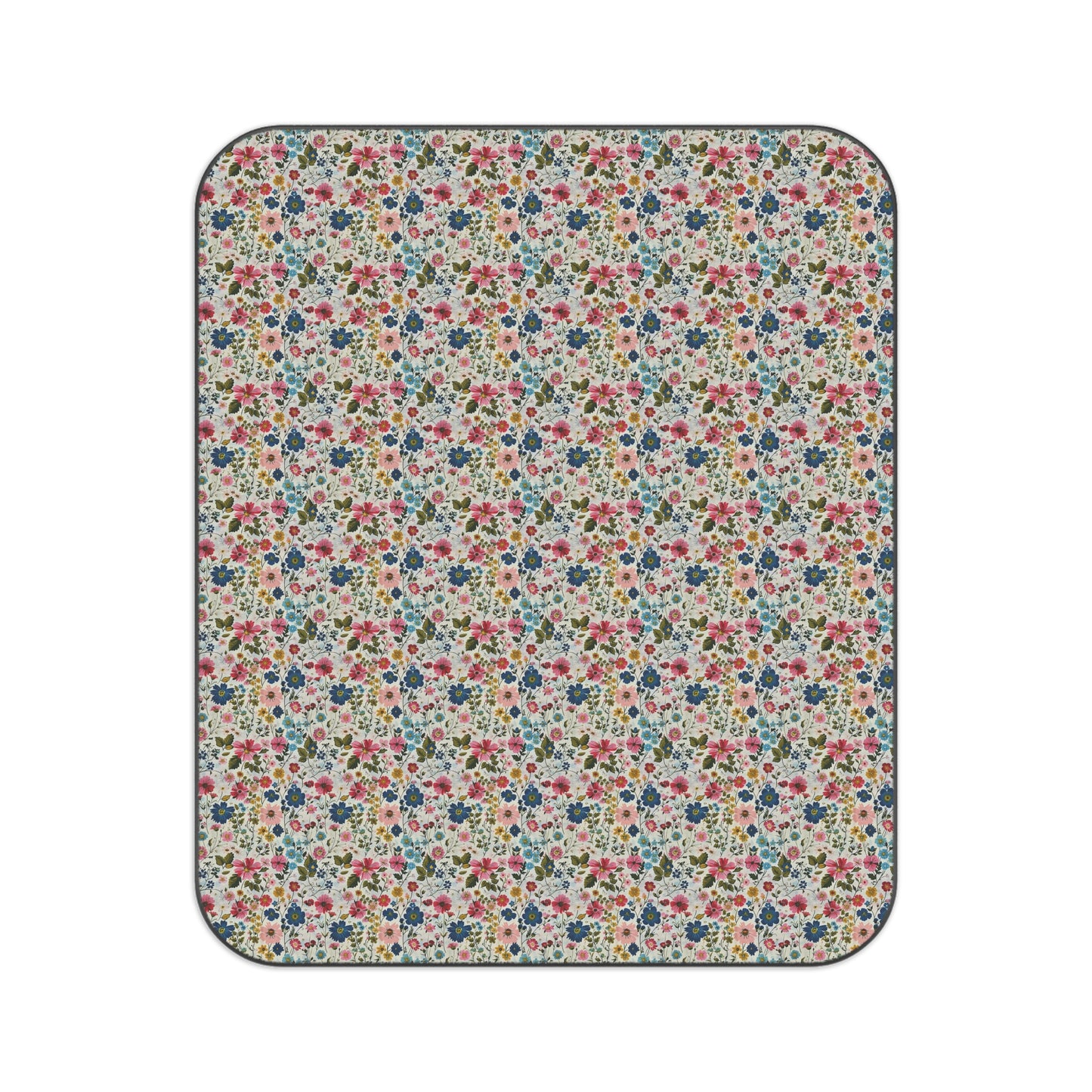 Tiny Scattered Blooming Cheer Picnic Blanket