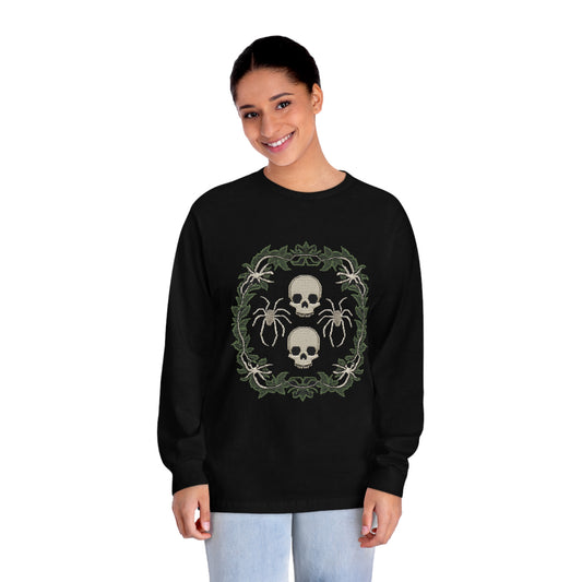 Halloween Unisex Classic Long Sleeve T-Shirt - Spooky Long Sleeve Tee