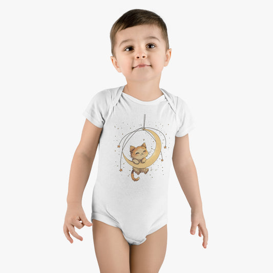 Onesie® Organic Baby Bodysuit - Organic Cotton Cat Bodysuit