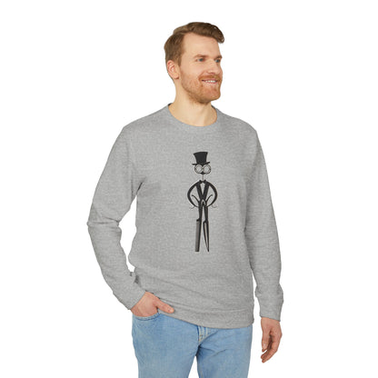 Adidas Unisex Fleece Crewneck Sweatshirt – Barber Art Edition Sweatshirt