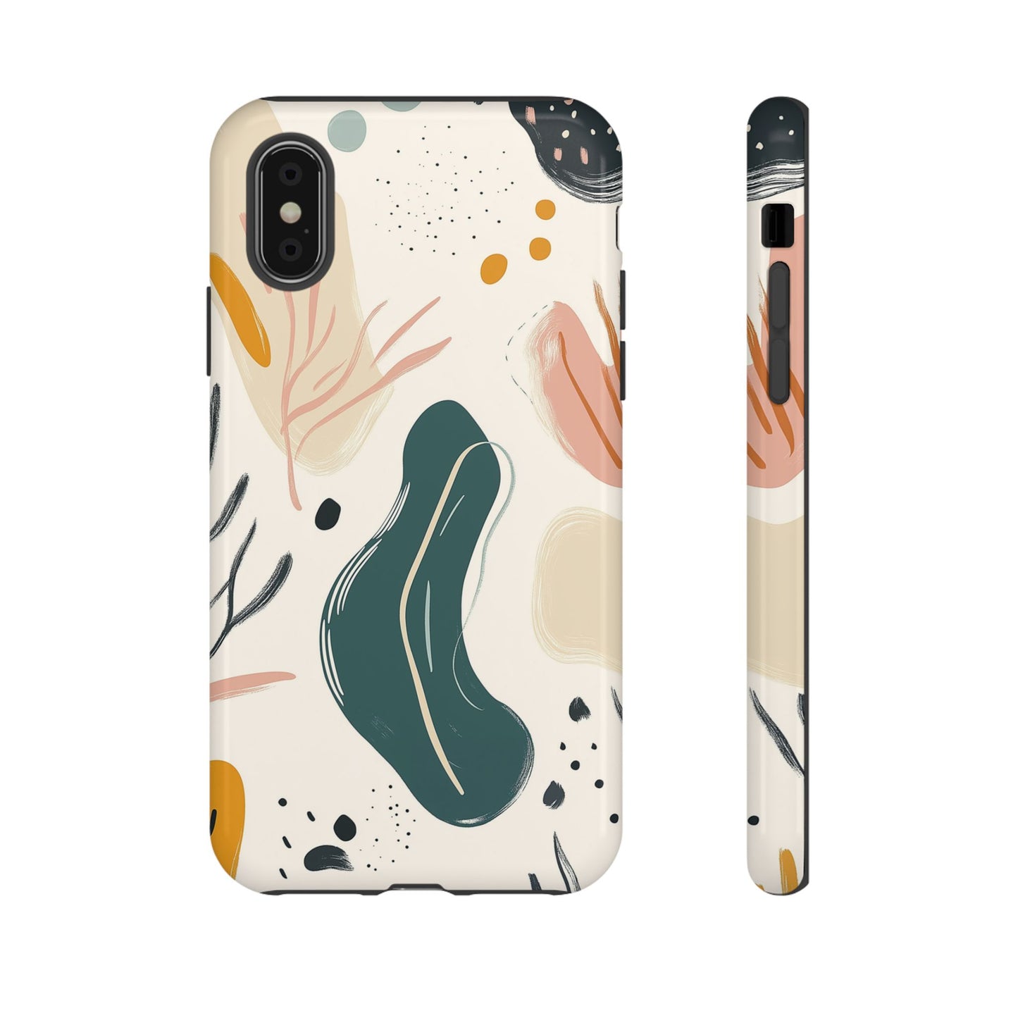 Phone Case with Abstract Art design - iPhone, Samsung, and Google case