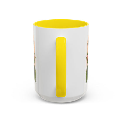 Elegant Floral Accent Coffee Mug - Perfect Gift for Garden Lovers