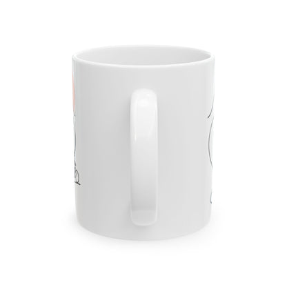 Adventure Heart Ceramic Mug - Perfect for Outdoor Lovers