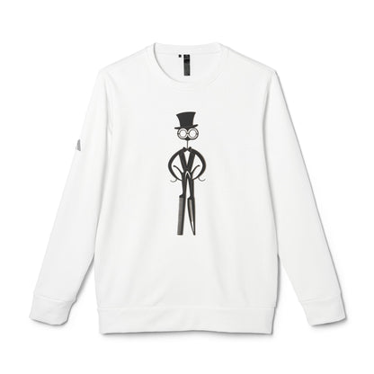 Adidas Unisex Fleece Crewneck Sweatshirt – Barber Art Edition Sweatshirt