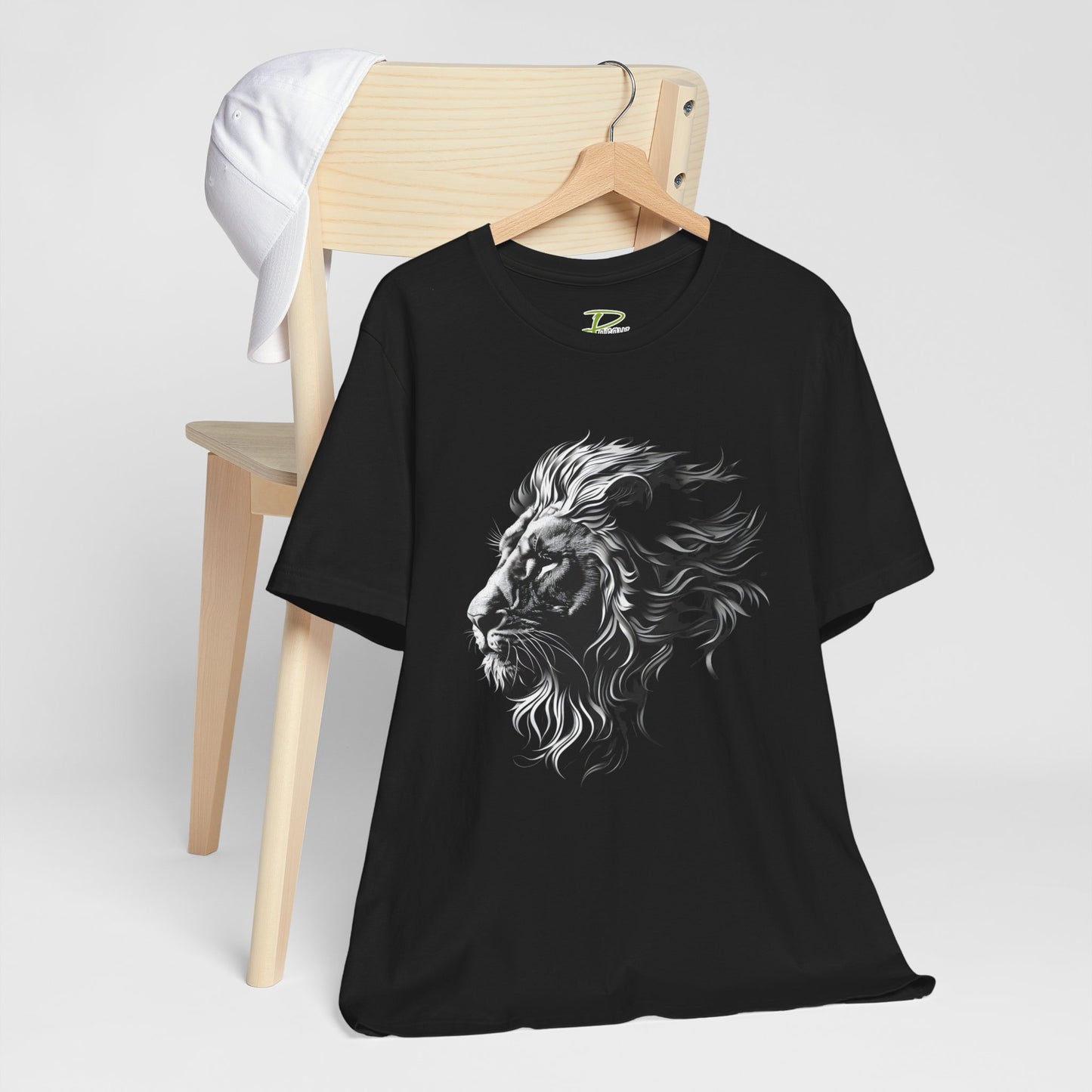 Regal Silver 3D Lion  T-Shirt