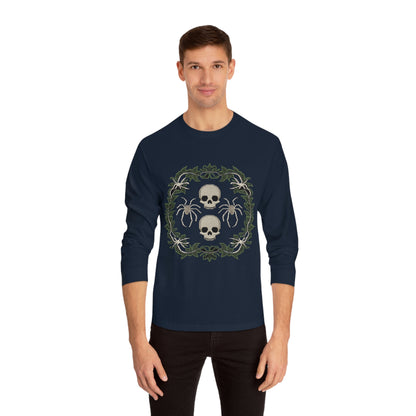 Halloween Unisex Classic Long Sleeve T-Shirt - Spooky Long Sleeve Tee