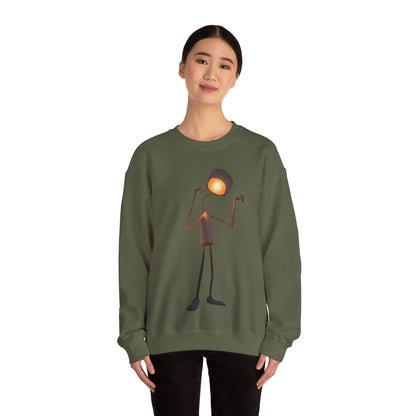 Victory Lamp Crewneck Sweatshirt - Unisex Heavy Blend™ Crewneck Sweatshirt