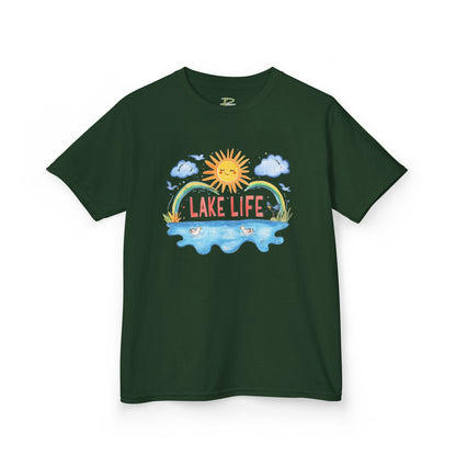 Kids Lake Life Tee - Fun and Playful Summer Shirt for Outdoor Adventures